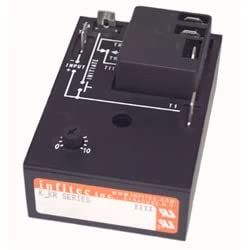 Infitec - KOKR1E15M - Re-Triggerable Single Shot - Time Delay Relay - 12 VDC: C/MOS Digital Circuitry; 5 min; SPDT Non-Isolated; 10 A