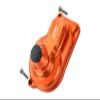 GPM For Losi 1/18 Mini-T 2.0 2WD Stadium Truck Upgrade Parts Aluminum Rear Main Gear Cover - 1Pc Set Orange view 1