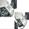 GPM for Arrma Big Rock Crew Cab 4X4 BLX Upgrade Parts Stainless Steel Skid Plates for Front, Center, Rear Chassis (Laser Version) - 24Pc Set view 3