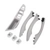 GZYF 7 PCS/Sets Door Pull Handle, Door Handle Inner Part Door Support Bracket Door Panel Handle for BMW 5-Series F10 F11 F18 2010-2017, Gray view 3