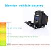5 Gang Rocker Switch Aluminum Panel with 4.8 Amps Dual USB Rocker Style Fast Charger with Voltmeter Blue Backlit Led Pre-Wired for Marine Boat RV Truck (Blue) view 2