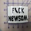 Fuck Newsom California | Decal Vinyl Sticker | Cars Trucks Vans Walls Laptop | Hunting buck bow shooting enthusiasts Custom view 3