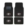 AAC FANMATS NCAA Carpet Floor Mats Bundle with Head Rests for Georgia Bulldogs Fans Officially Licensed(6 Items) view 2