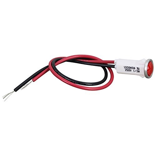 Z1-301013 Signal Light1/2" Red 250V Compatible With Star Equipment