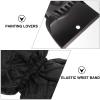FAVOMOTO 1set Multi-Functional Ice Scraper Gloves for Car Windshield Snow Remover Mitt Thick Fleece Lining Elastic Wrist Band and Telescopic Design for Ice Removal view 2