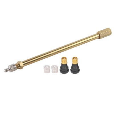 Tubeless Valve, Practical Anticorrsion Vacuum Tubeless Tire Valve with Multifunctional Extension Pipe Accessory Suitable for M365/PRO Scooter Electric Modification