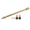 Tubeless Valve, Practical Anticorrsion Vacuum Tubeless Tire Valve with Multifunctional Extension Pipe Accessory Suitable for M365/PRO Scooter Electric Modification view 1