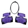 Mean Stop Gen 2 Hydraulic Steering Locks (Comes with .75" Diameter 4" Width Rod Clips) (Purple) view 1