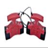 Mean Stop Gen 2 Hydraulic Steering Locks (Comes with .75" Diameter 4" Width Rod Clips) (Red) view 1