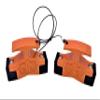 Mean Stop Gen 2 Hydraulic Steering Locks (Comes with .75" Diameter 4" Width Rod Clips) (Orange) view 1