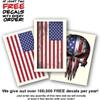 American Flag Bullet Ammo Vinyl Decal Bumper Sticker Car Window US Truck Yeti 3M view 4