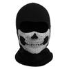 Aikuer Black Balaclava Ghosts Skull Full Face Mask, Windproof Ski Motorcycle Face Masks Tactical Balaclava Hood for Men Women Youth Halloween Cosplay Outdoor Sport Cycling Skiing Hiking view 2