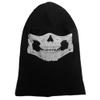 Aikuer Black Balaclava Ghosts Skull Full Face Mask, Windproof Ski Motorcycle Face Masks Tactical Balaclava Hood for Men Women Youth Halloween Cosplay Outdoor Sport Cycling Skiing Hiking view 3