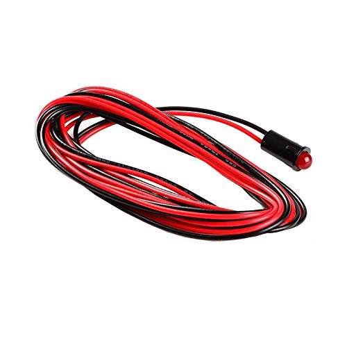 Megatronix LED 3Volt Dash Mount Steady Red Car Alarm Security LED