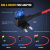 Nilight 12 Pack 12V Car Add-a-Circuit Fuse Tap Standard Mini Micro2 and Low Profile Taps 4 Types ATO ATC ATM APM Holder for Cars Trucks Boats view 2