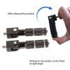 Motorcycle Pedal, 8MM 90 Degree Folding Support Rod Aluminum Motorcycle Foot Peg Universal Motorbike Footrest With Mounting Screws Motorcycle Accessories for Motorcycle (Black) view 4