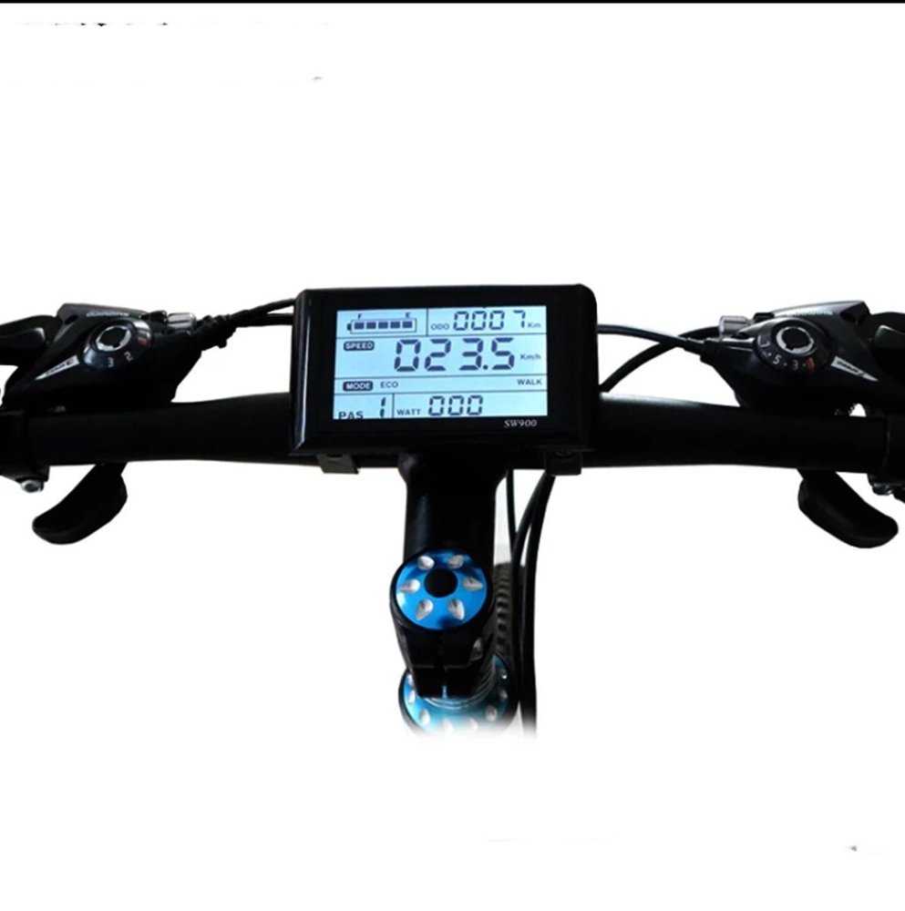 36V 48V 60V 72V SW900 E-Bike/Motorcycle LCD Display Meter for Ebike Scooter