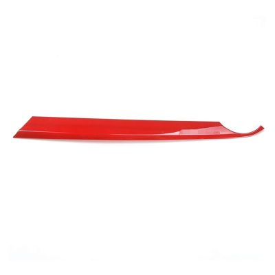 DaJiKan ABS Interior Kits Copilot Passenger Side Panel Decoration Trim Carbon Fibre Style Fit for Chevrolet Camaro 6th Gen 2017+ DaJiKan (Color Name : Red)