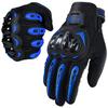 Motorcycle Gloves for Men and Women Touchscreen Guantes Para Motocicleta Hombre for Powersports BMX ATV MTB Motocross Scooter Dirt Bike Riding Gloves Motorcycle Mens Helmets Accessories(L, Blue) view 1