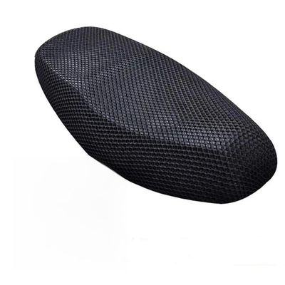 ihreesy Anti-Slip Motorcycle Seat Cover,Breathable Seat Cushion Cover Universal 3D Spacer Mesh Cushion Protector Comfortable Seat Pad for Motorcycles Scooters,M(L:69-79cm,W:40-48cm)