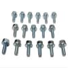 Z Whip 17pc Metric Transmission Oil PAN Bolt KIT Compatible with Chevrolet GM 4L60E 4L65E 4L70E 4L80E 700R4 200-4R Trans Oil Fluid Cover 4 Speed Overdrive M8 Flange Bolts LS1 Vortec view 1
