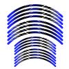 KETABAO MX Bike Rim Tape L02 Decals Stickers Protector 21 18 inch Compatible with KLX140G KLX230R KLX250 H T S SA (Blue) view 2