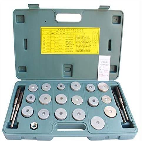 LeTkingok Large Car Valve Seat Reamer Valve Grinding Tool Cemented Carbide Engine Valve Seat Lapper Q-15M