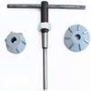 LeTkingok Large Car Valve Seat Reamer Valve Grinding Tool Cemented Carbide Engine Valve Seat Lapper Q-15M view 3