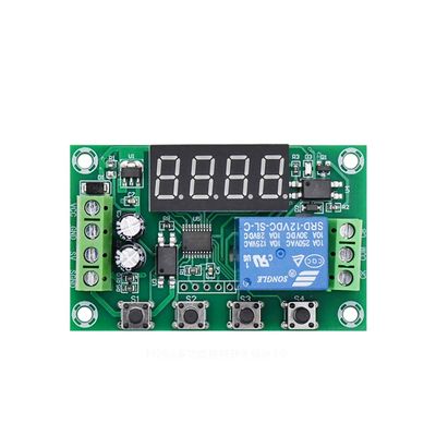 DC24V Relay Module Delay Time Pulse Cycle Power Off Trigger Time Control Circuit Switch