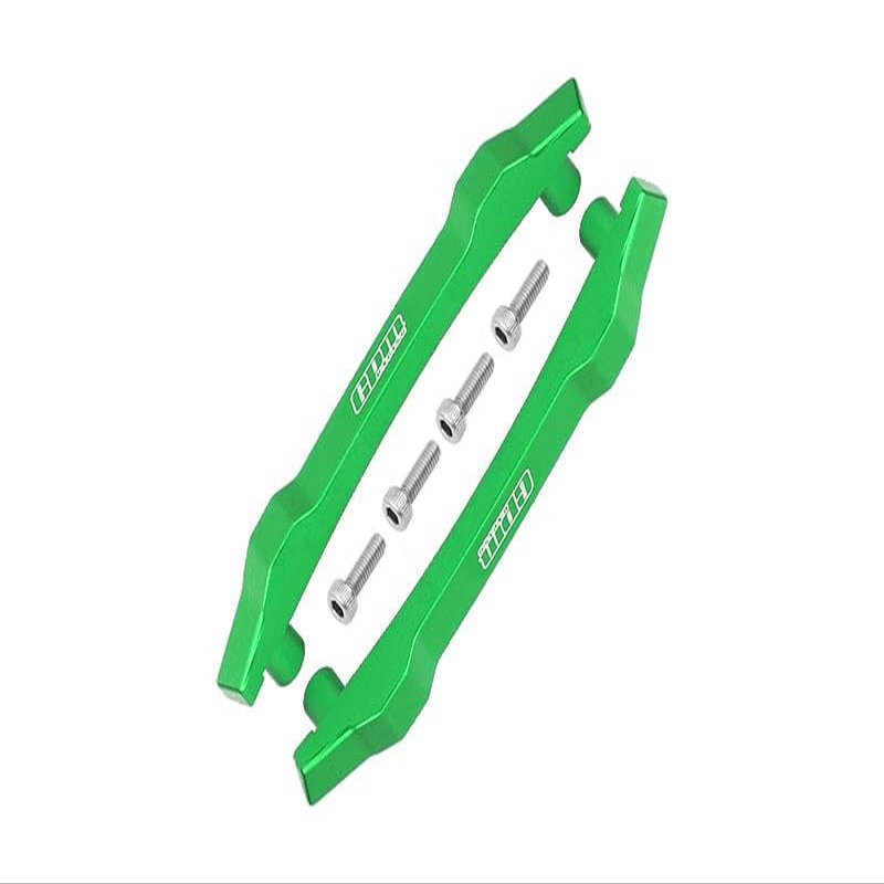 Aluminum Roof Skid Plate For Traxxas HOSS 4X4 VXL (90076-4) - 6Pc Set Green