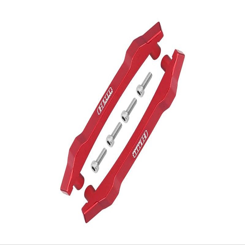 Aluminum Roof Skid Plate For Traxxas HOSS 4X4 VXL (90076-4) - 6Pc Set Red