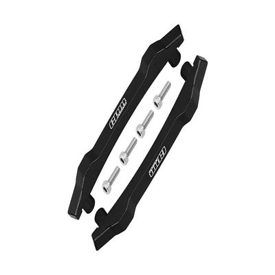 Aluminum Roof Skid Plate For Traxxas HOSS 4X4 VXL (90076-4) - 6Pc Set Black