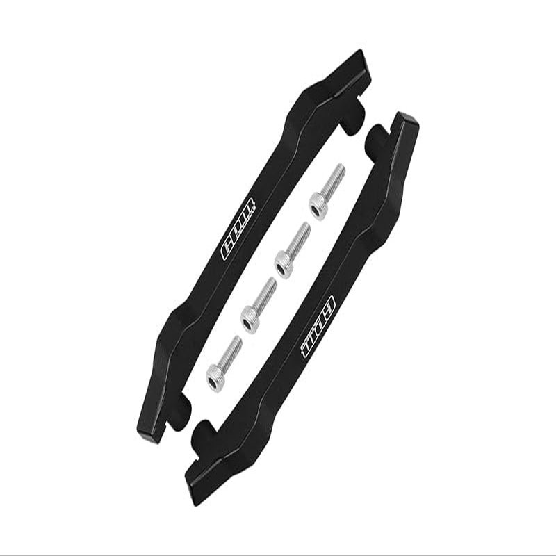 Aluminum Roof Skid Plate For Traxxas HOSS 4X4 VXL (90076-4) - 6Pc Set Black