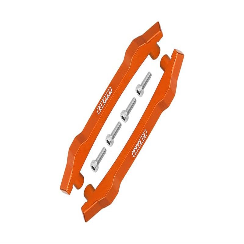 Aluminum Roof Skid Plate For Traxxas HOSS 4X4 VXL (90076-4) - 6Pc Set Orange