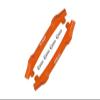 Aluminum Roof Skid Plate For Traxxas HOSS 4X4 VXL (90076-4) - 6Pc Set Orange view 1