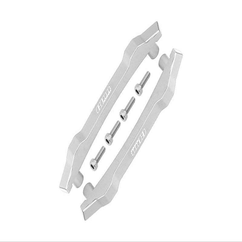 Aluminum Roof Skid Plate For Traxxas HOSS 4X4 VXL (90076-4) - 6Pc Set Silver