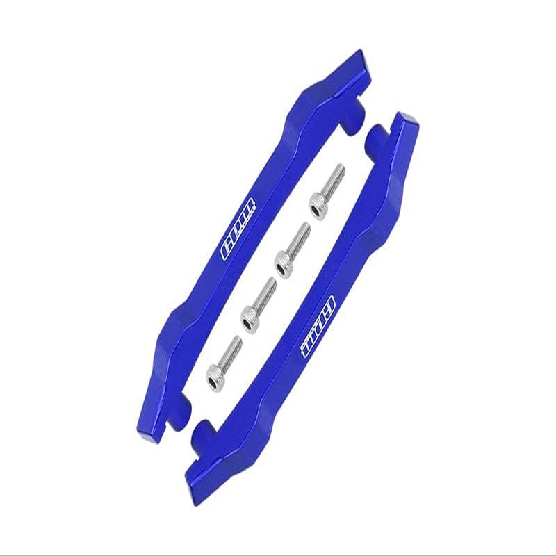 Aluminum Roof Skid Plate For Traxxas HOSS 4X4 VXL (90076-4) - 6Pc Set Blue