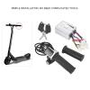 Brush Controller, 24V 500W Brush E to Controller and Multifunction Thumb Throttle Grip Set with Lock Electric Quantity Display view 4