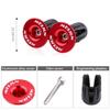 1 Pairs Bike Bar End Plugs, Colorful Aluminum Handlebar End Plugs Bike Handlebar Caps Handlebar Grips Bike Accessory for Road Bike BMX Handlebar Ends(Red) view 4