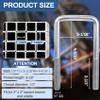 4 Sets 304 Stainless Steel Square U Bolt,U Bolts 3 inch Wide,1/2" D x 3-1/16" W x 4-5/16"L U-Bolts for Boat Trailer with Nuts and Washers, for Automobiles Trailer, Ski Boat view 2