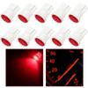 CCIYU T10 led Bulb,W5W Wedge 168 194 LED Bulb for Instrument Panel Light, Extremely Bright:Red Replacement Bulb for Dash Cluster Bulb Pack of 10 view 2