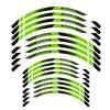 KETABAO MX Bike Rim Tape A01 Decals Stickers Protector 21 18 inch Compatible with XT 250 XT250 SEROW 225 XT225 (Green) view 2