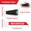 Coitak Muffler Exhaust Wash Plug, 1.1"-1.8" Wash Plug for Motorcycle Bike 2 Stroke Rubber Exhaust Silencer (2 Pack) (1.1-1.8") view 2