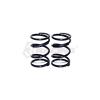 M1.4 x 14 x 20.5_4.25T C3.40 (2 pcs)_Black / 3Racing / SAK-A538/BK view 1