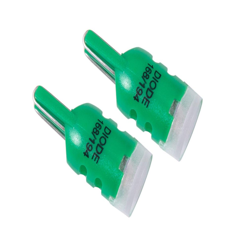 Diode Dynamics Map Light LEDs compatible with Toyota Tacoma 2005-2023 (pair), 194 HP3 Green