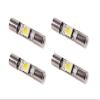 Diode Dynamics Vanity Light LEDs compatible with Ford Mustang GT 1994-2004 (four), 28mm Fuse SMF1 Cool White (6000K) view 1