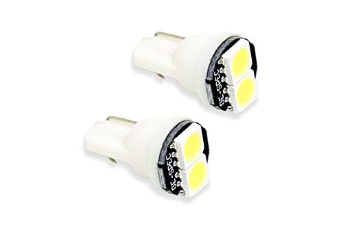 Diode Dynamics License Plate LEDs compatible with Nissan 370Z 2009-2020 (pair), 194 SMD2 Warm White (3000K)