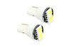 Diode Dynamics License Plate LEDs compatible with Nissan 370Z 2009-2020 (pair), 194 SMD2 Warm White (3000K) view 1
