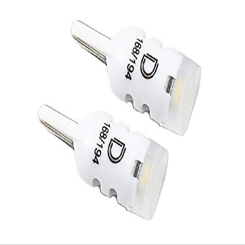 Diode Dynamics License Plate LEDs compatible with Mazda Miata 1999-2005 (pair), 194 HP3 Natural White (4000K)
