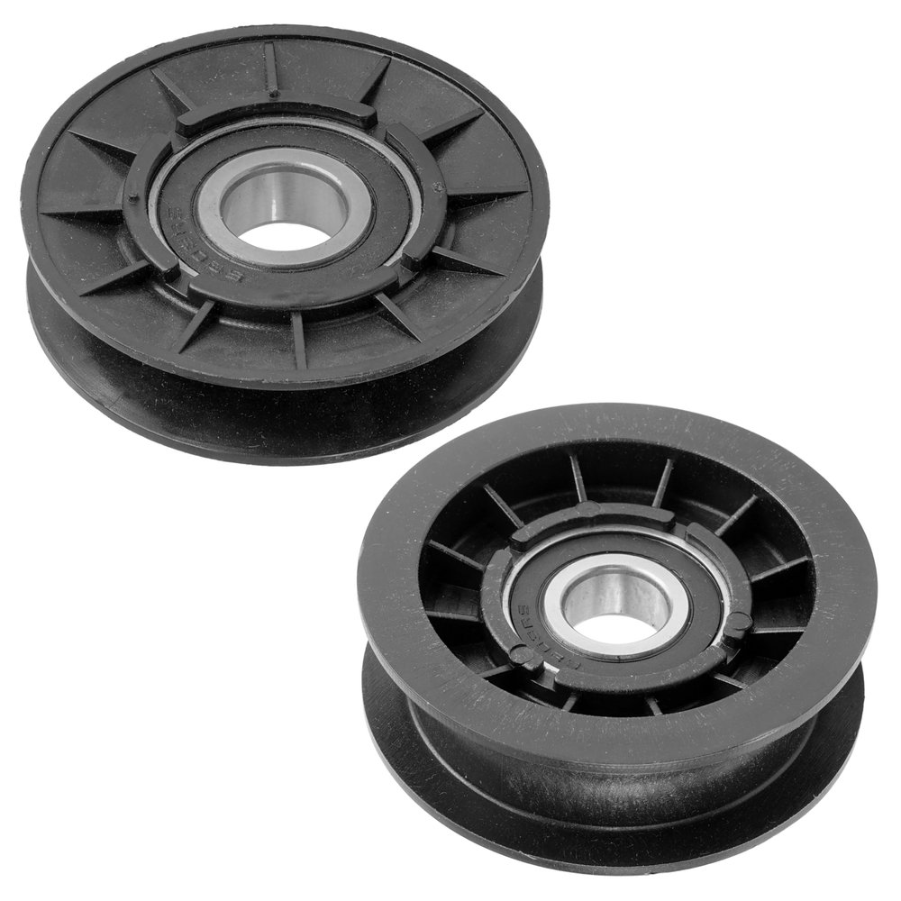 Caltric Idler Pulley Transmission Belt Compatible with John Deere S100 S110 S120 S130 S140 S160